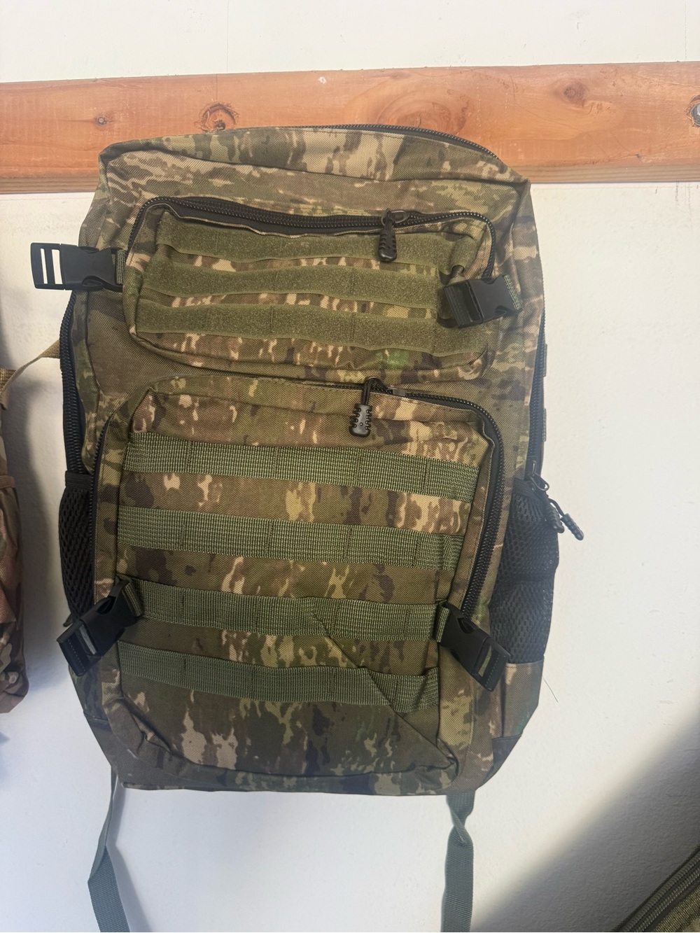 Men's Tactical Backpack - Green Camo